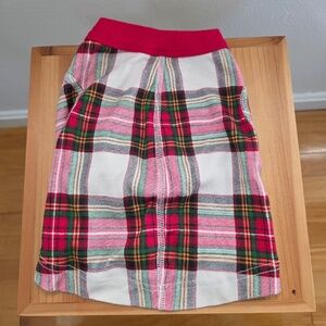 Hanna Andersson Plaid Holiday Dog Pajamas - Small